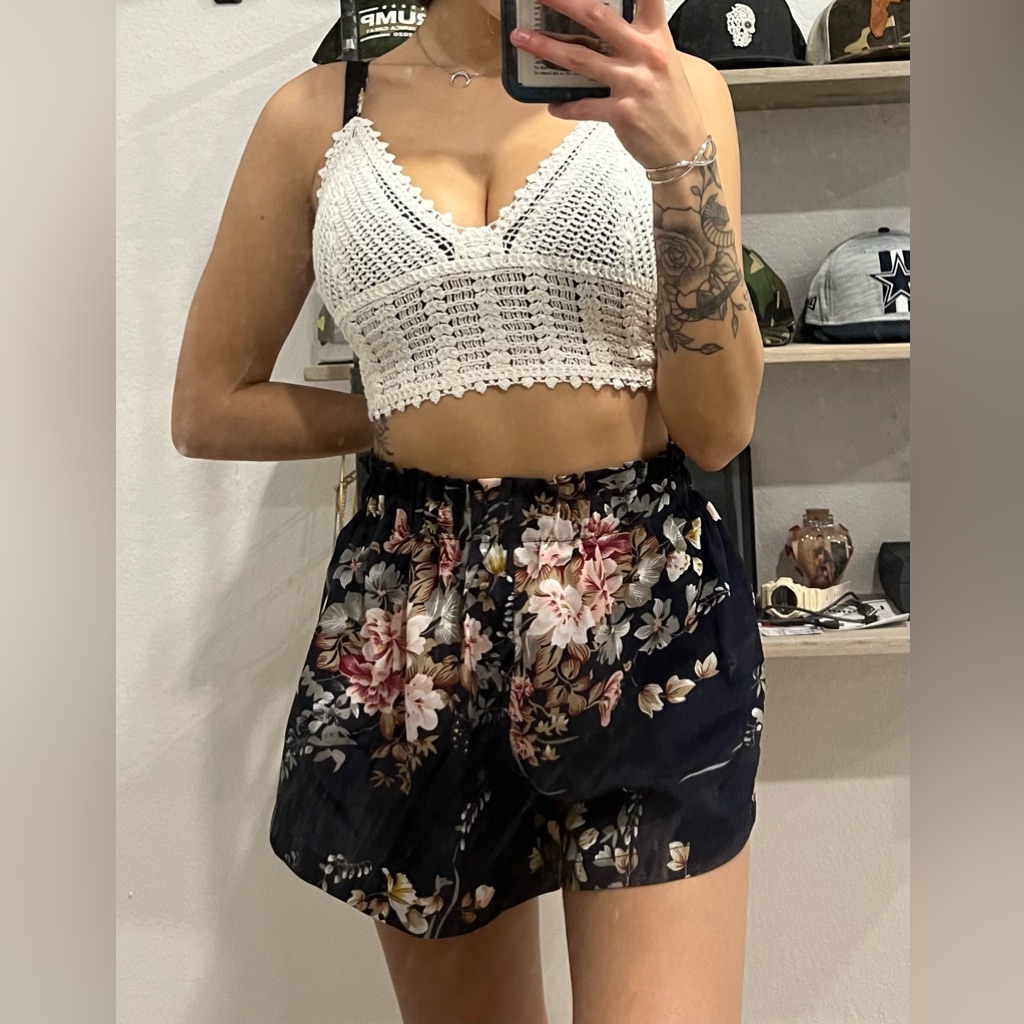 Two Piece Shorts & Top Set From Shein